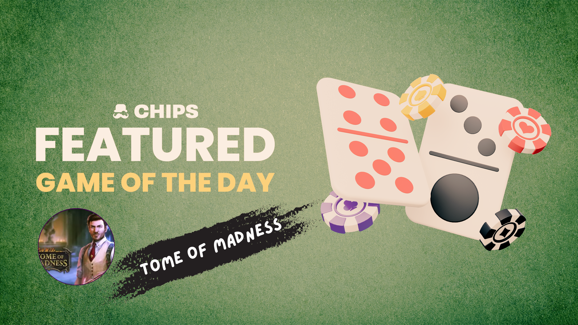 Featured Game of the Day: Tome Of Madness by Play'N GO