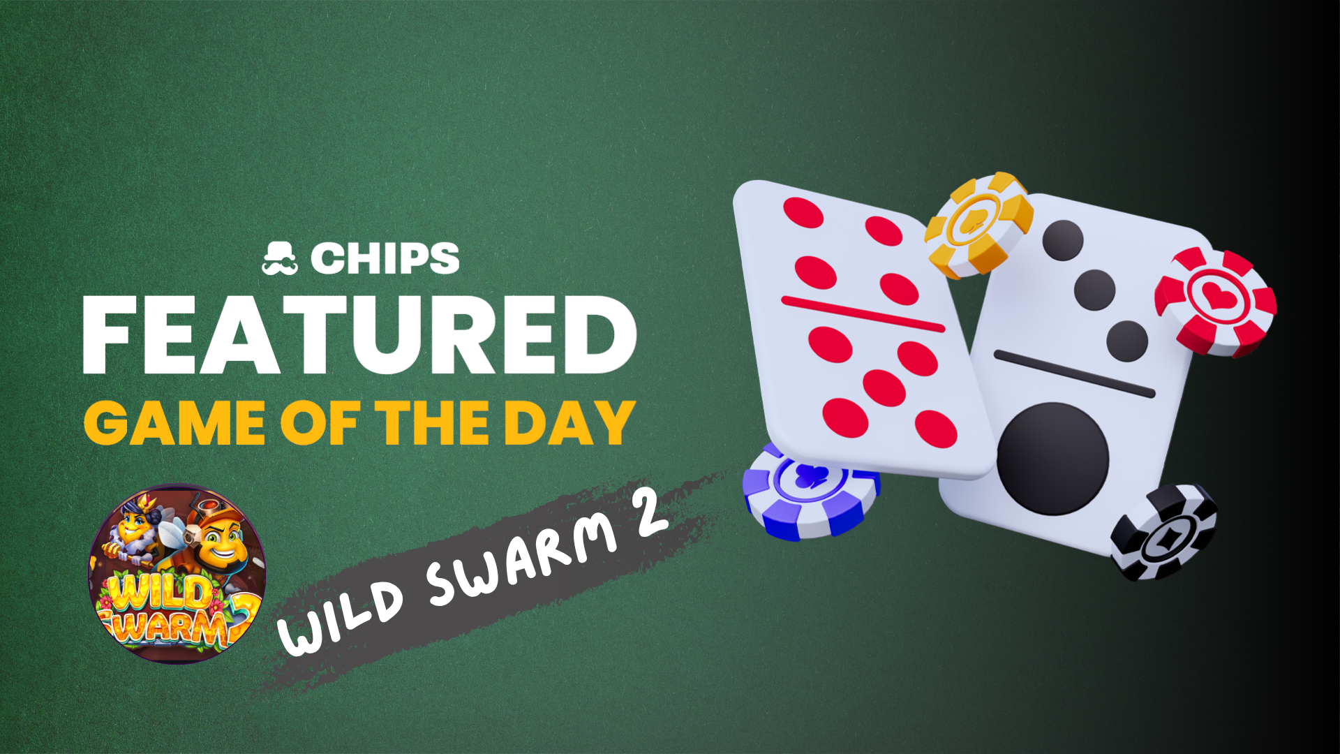 Featured Game of the Day: Wild Swarm 2 by Push Gaming