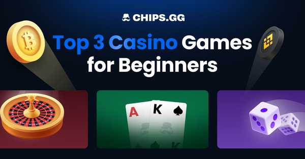 Top 3 Casino Games for Beginners That Are Easy to Play and Win