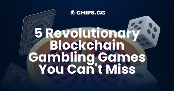 Top 5 cutting-edge blockchain casino games to watch for.