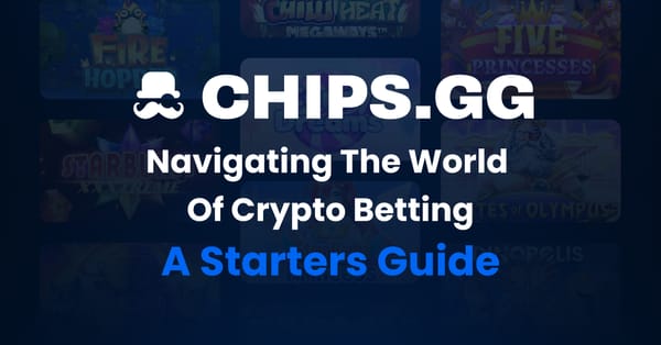 Chips.gg guide cover for crypto betting basics.